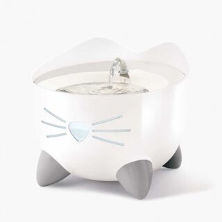 Bebedero fuente para gatos PIXI color Blanco