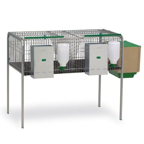 Jaula Gand&iacute;a para conejos color Metal, , large Imagen numero 1