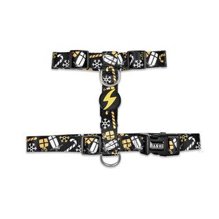 Dashi spark arnés negro y amarillo para perros