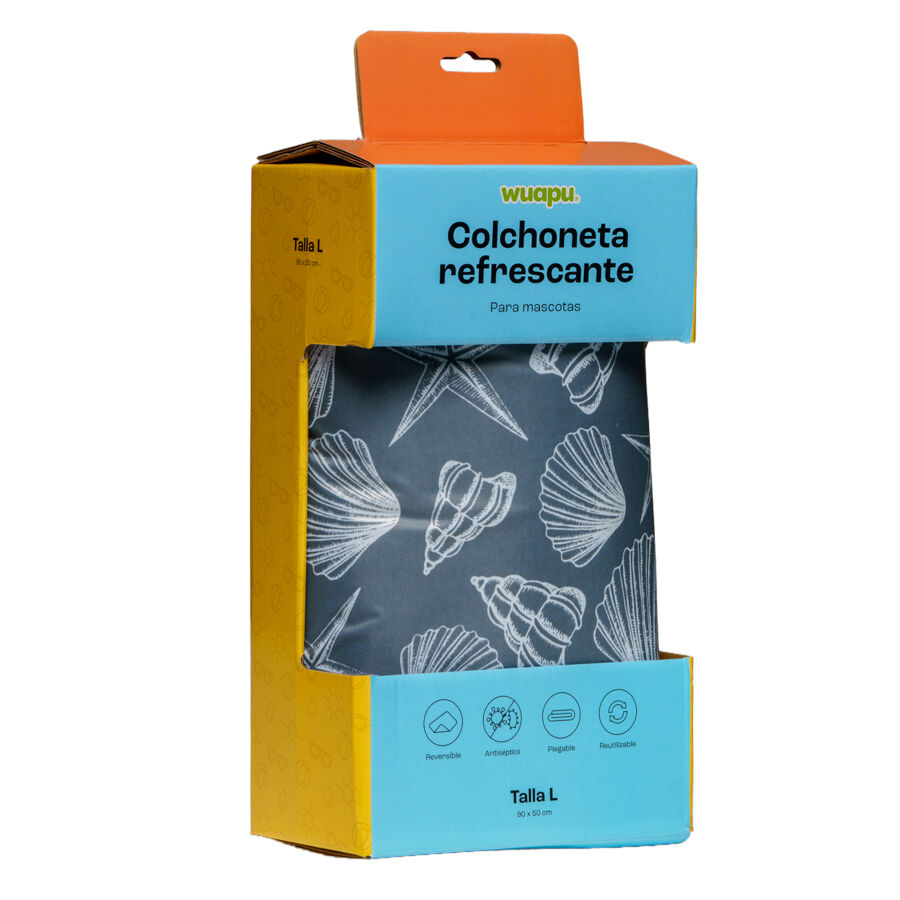 WUAPU COLCHON GEL REFRESH 90x50 INDICO, , large Imagen numero 1