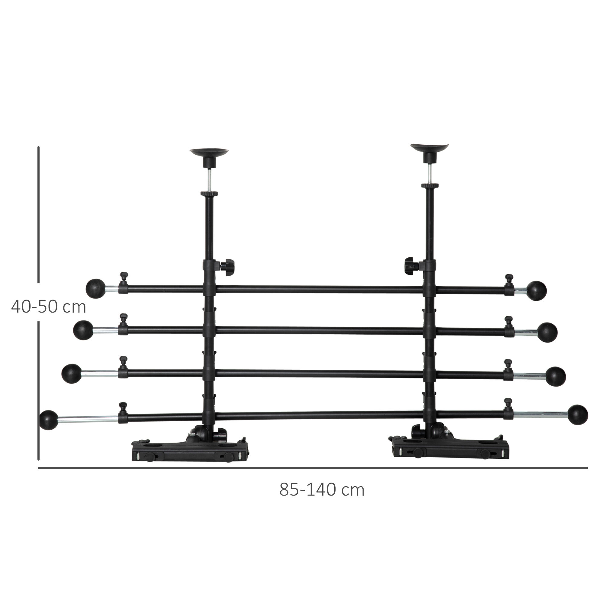 PawHut Reja de Seguridad de Coche para Perros Ajustable, , large Imagen numero 3