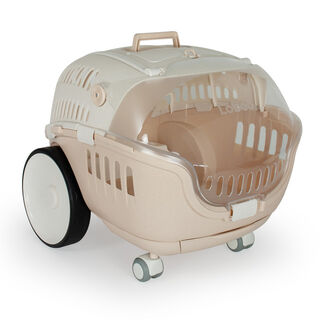 Loboo Transportín Bubble Sand Completo para Gatos y Perros Pequeños o Medianos