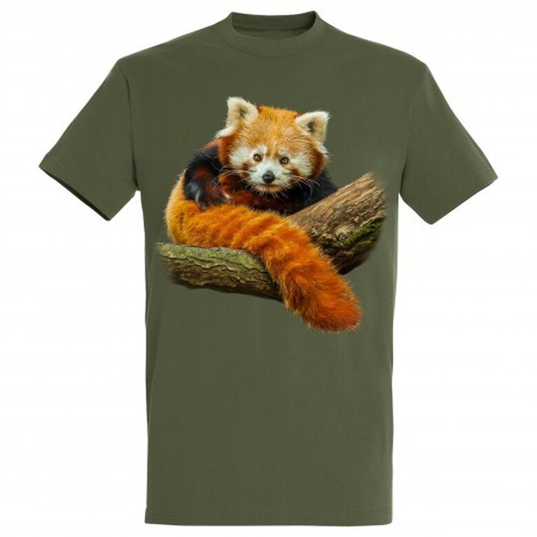 Camiseta Panda rojo color Verde, , large image number null