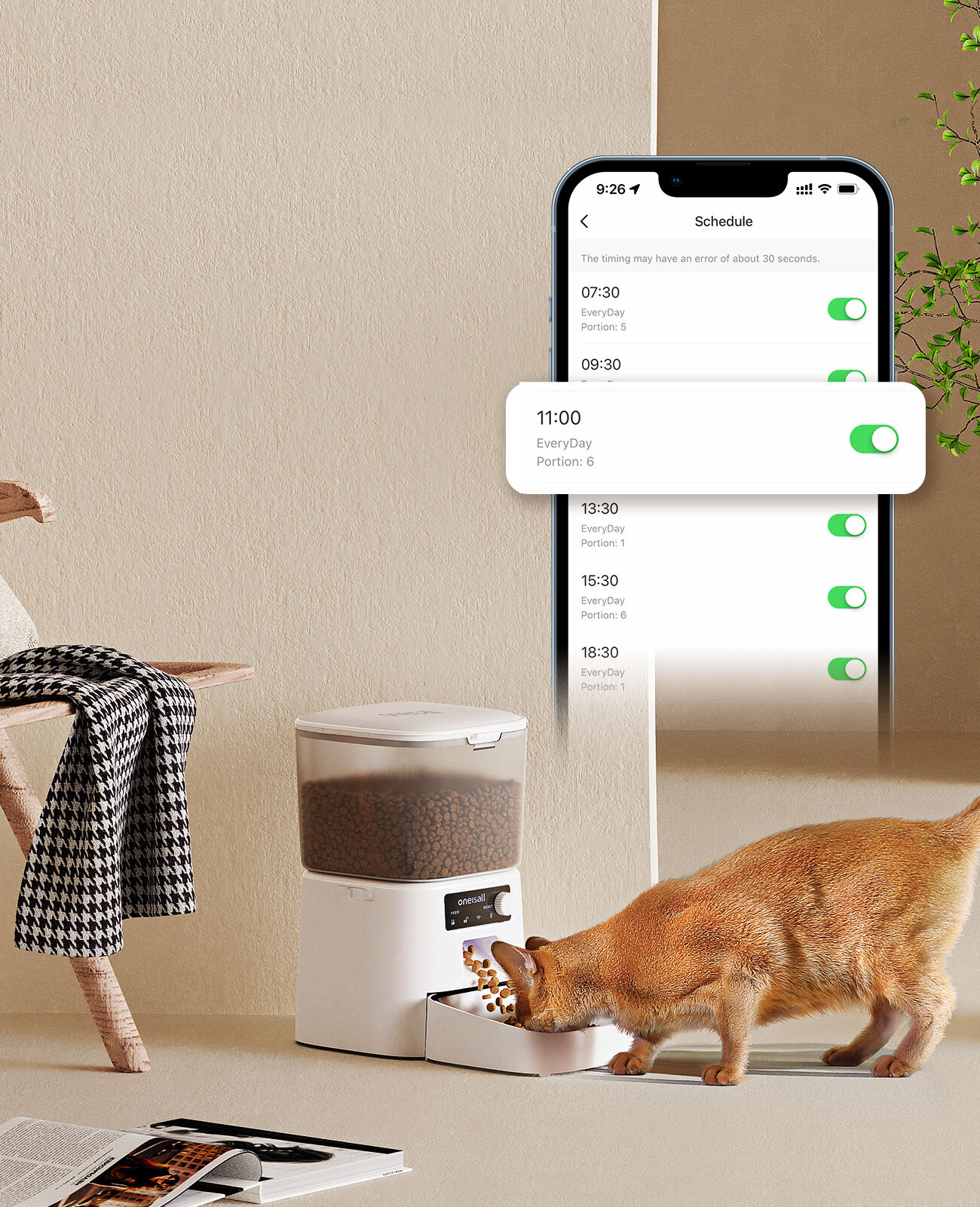 Oneisall Smart Pet Bowl PFD-001 Pro CW15010, , large Imagen numero 4