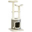 PawHut &Aacute;rbol Rascador Crema y Gris para gatos, , large indicador imagen numero 1
