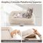 COSTWAY 171cm Árbol Alto para Gatos, Torre Multinivel para Gatos con Percha Superior Acolchada, Condominio, Alfombras Desmontables, Postes Rascadores, Panel Rascador de Sisal, Mueble Trepador para Gatitos, , large indicador imagen numero 5