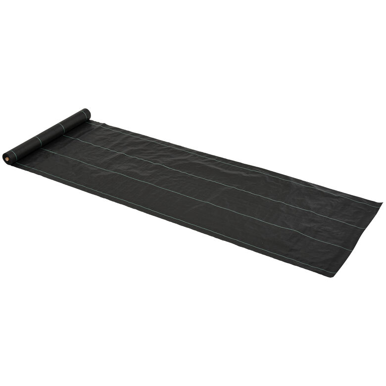 Outsunny Malla Antihierbas Geotextil Antimaleza color Negro thumbnail