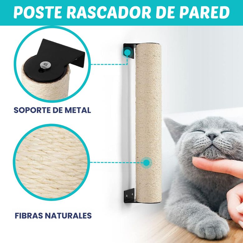 MimadosPet Rascador de pared para gatos thumbnail