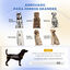 PawHut Sofá para Perros Grandes Sofá para Mascotas con Cojín Extraíble Funda Lavable y Patas de Madera Carga 30 kg para Interior 100x70x25 cm Azul, , large indicador imagen numero 4