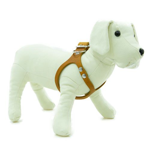 TK-Pet Royale cognac arn&eacute;s de cuero para perros Imagen numero 1