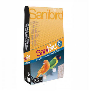 Sanibird Anti-Coccidiosis Lecho para pájaros