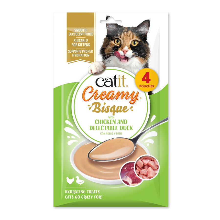 Catit Creamy Bisque con Pollo, , large Imagen numero 1