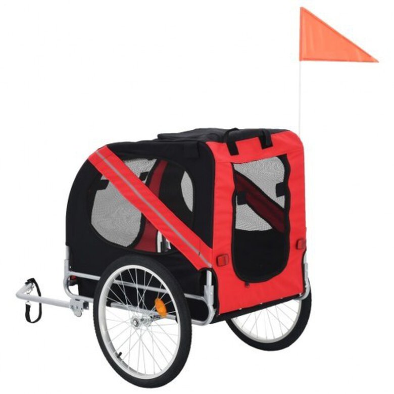 Remolque de bicicleta para mascotas color Negro, , large image number null
