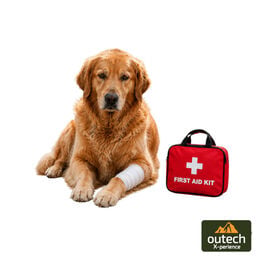 Outech X-perience Botiquin Primeros Auxilios para perros y gatos