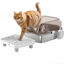 PawHut Arenero para Gatos Gris Carbón, , large indicador imagen numero 1