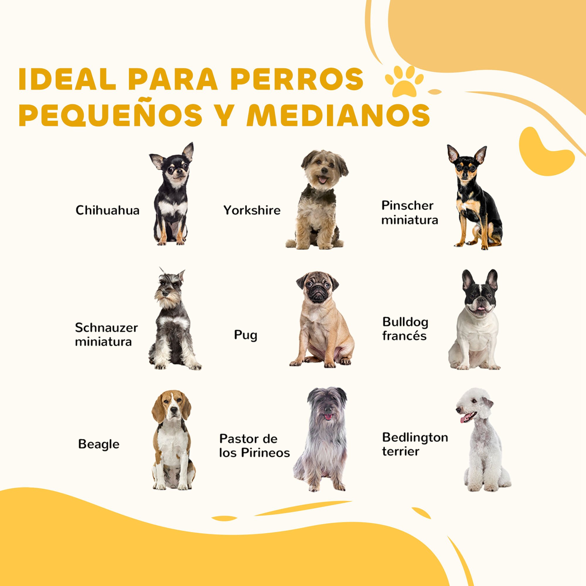 PawHut Barrera de Seguridad para Perros Plegable para Escaleras y Puertas Valla para Perros Pequeños y Medianos de 3 Paneles con Soporte de Pie para Interiores 154x30x80 cm Gris thumbnail