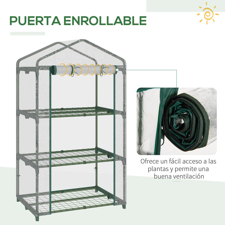 Outsunny Invernadero de Jardín Transparente para exterior thumbnail