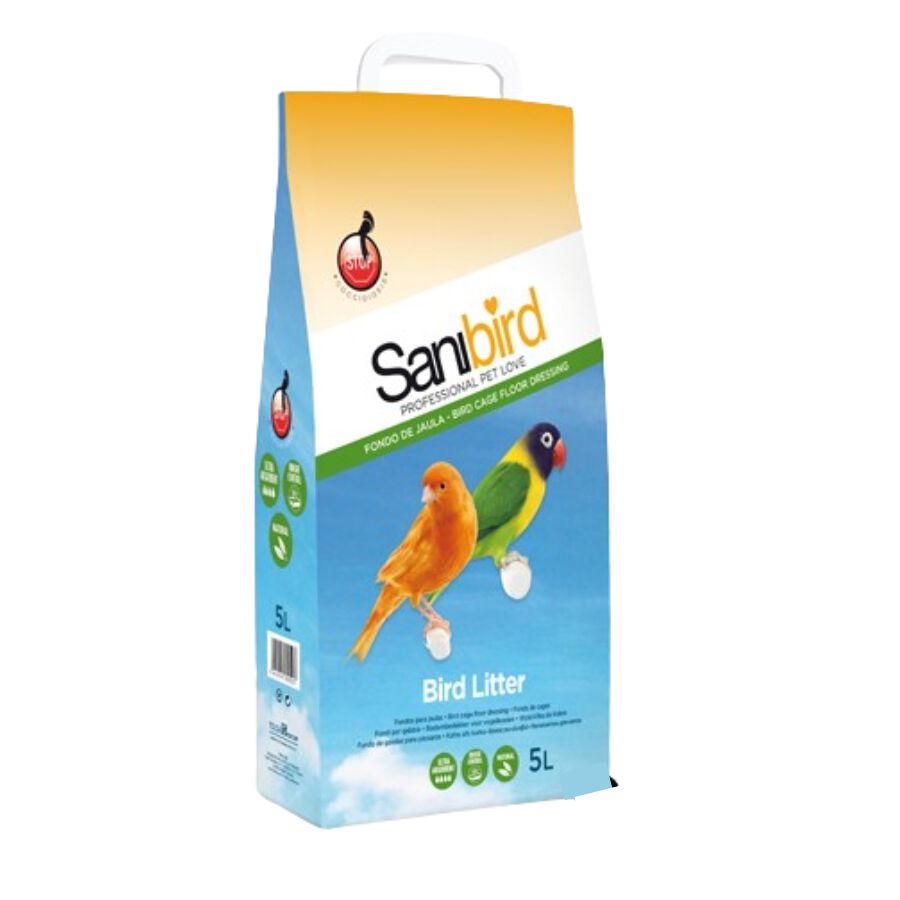SANICAT ARENA ABSORBENTE SANIBIRD (5 LTS (3.125 Kg)), , large Imagen numero 1