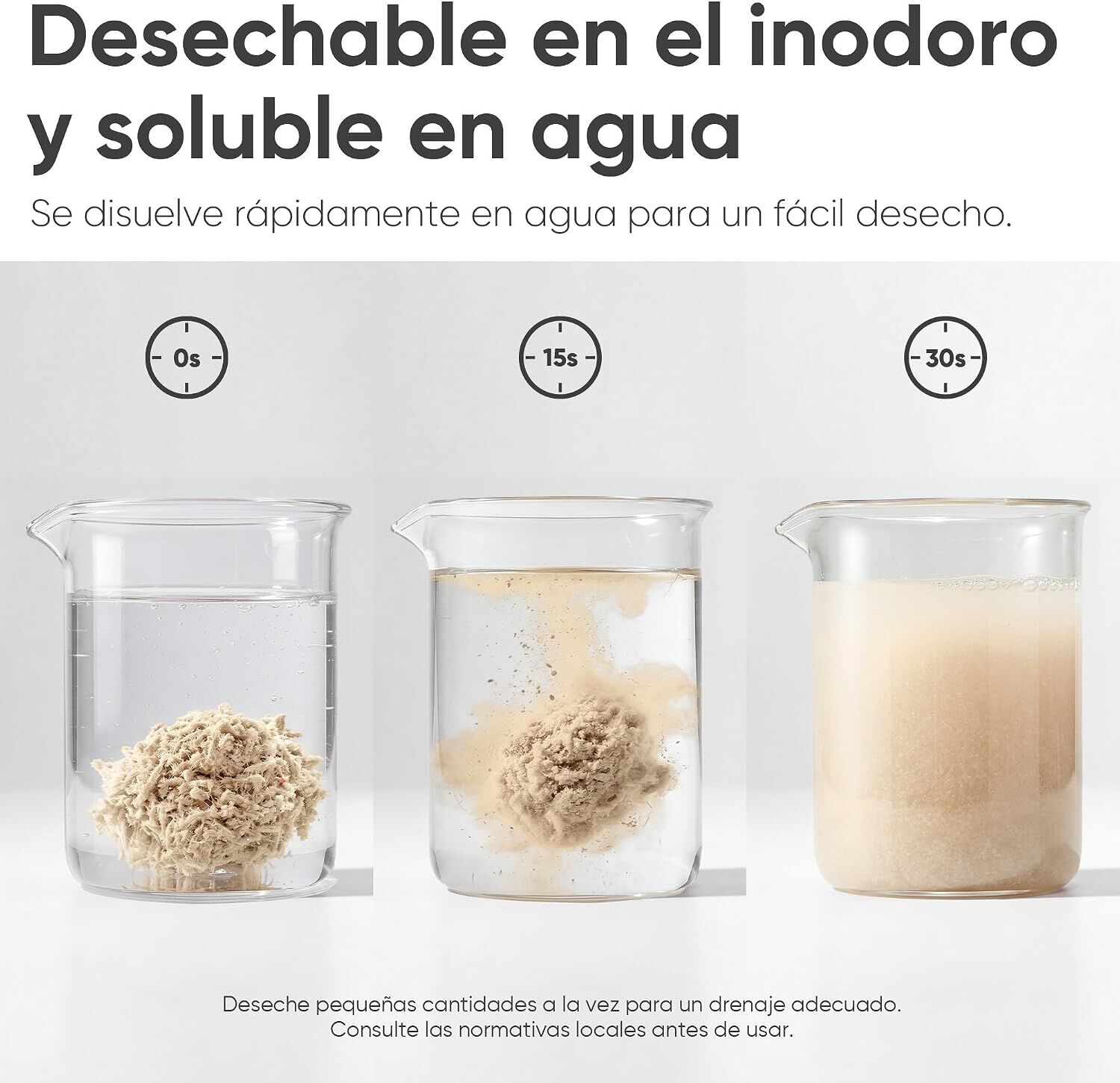 FUKUMARU Arena de Tofu (Corn) 10 kg Formato Econ&oacute;mico &ndash; Saco Ahorro para Hogares Multigato, , large Imagen numero 5