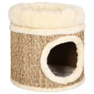 VidaXL Casa y rascador para gato color Beige