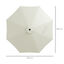 Outsunny Toldo de Sombrilla Crema, , large indicador imagen numero 3