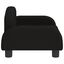 vidaXL Cama para perros de tela negra 50x40x30 cm, , large indicador imagen numero 4