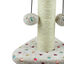 Nobleza - Juguete rascador para gatos, tipo columna con pelotas. Color marrón, alto 28cm., , large indicador imagen numero 4