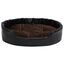 Vidaxl sof&aacute; con coj&iacute;n lavable negro y marr&oacute;n para mascotas, , large indicador imagen numero 5