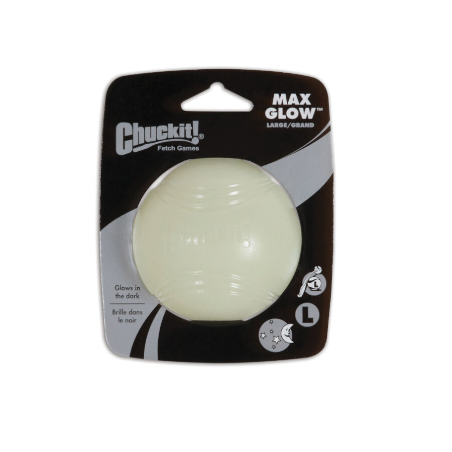 Chuckit! Max Glow Pelota Adherente para perros grandes, , large Imagen numero 1
