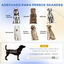 PawHut Sofá para Perros Grandes Cama Elevada para Perros Tapizada con Cojín Lavable y Patas de Madera de Pino Carga 40 kg 98x67x25 cm Gris, , large indicador imagen numero 4