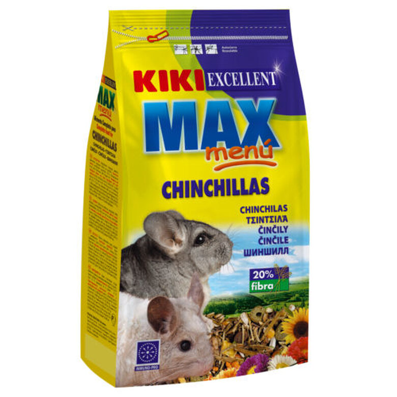 Kiki Max Menú alimento para chinchillas image number null