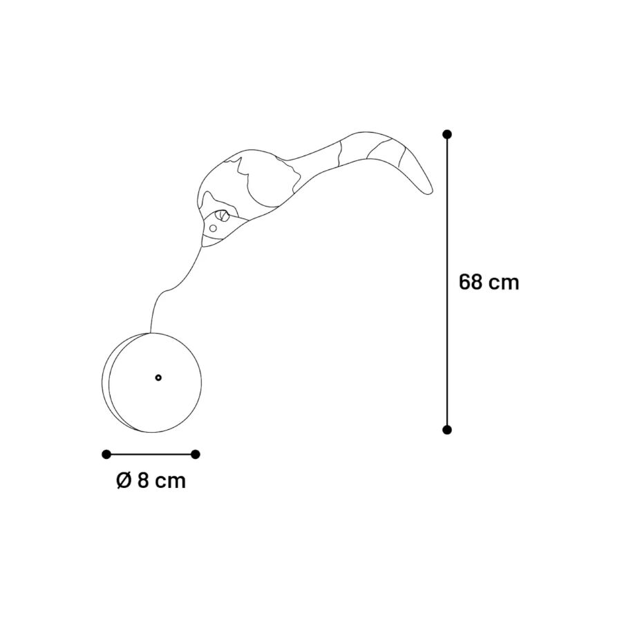 Flamingo Boula Ratón Interactivo para gatos thumbnail