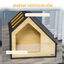 PawHut Caseta de Madera para Perros Perrera, , large indicador imagen numero 5