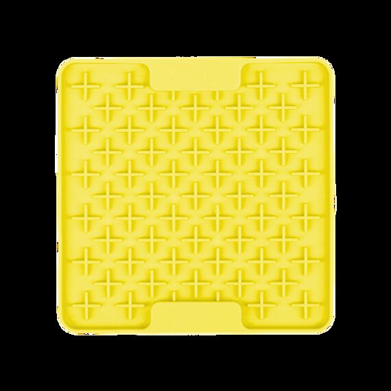Comedero LickiMat Mini Buddy Amarillo para perro, , large Imagen numero 1