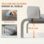 PawHut Cama Elevada Perros Gris Claro, , large indicador imagen numero 14