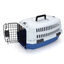 Nobleza Transportin Gato Perro Pequeño, Transportin para Gatos Perro Portátil y Transpirable, Mascotas Perros Gatos Accesorios, Transportín de Plástico, 47x31x26 CM, Azul & Gris, , large indicador imagen numero 5