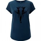 Camiseta para mujer Animal Totem elefante color azul, , large image number null