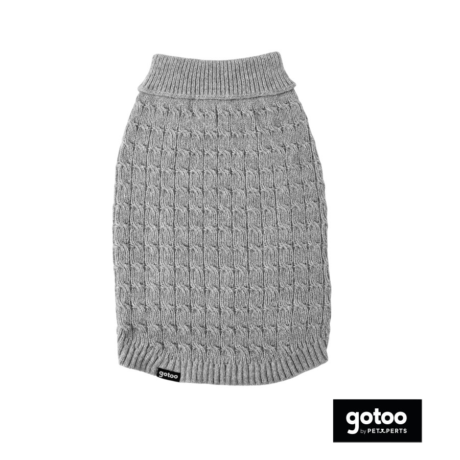 Gotoo Jersey de Punto Gris para perros, , large Imagen numero 2