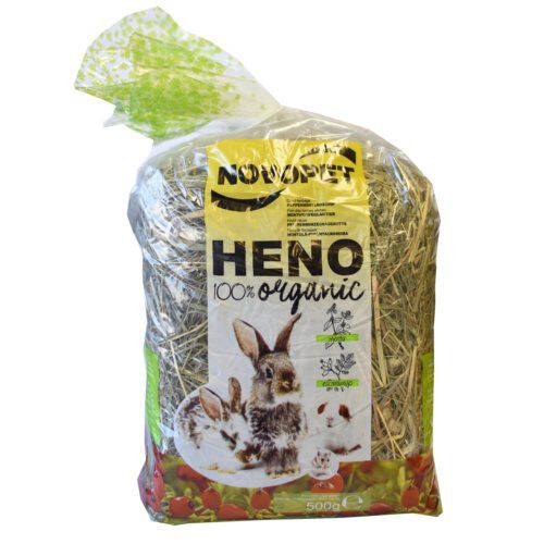 Novopet Heno Menta y Escaramujo para conejos