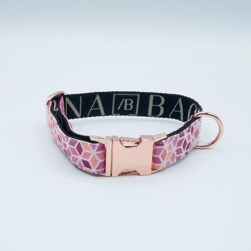 Baona collar kuta morado y rosa para perros, , large Imagen numero 1