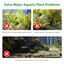 Nobleza 4-en-1 Herramientas de Acuario, Acero Inoxidable Accesorios de Limpieza de Acuarios - Juego de Herramientas para Paisajismo Espátula Alicates Tijeras Pinzas con Bolsas de Almacenamiento, , large indicador imagen numero 2