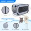Nobleza Jaula Portátil para Perros Gatos en el Coche, Parque Plegable para Perros, Parque para Mascotas de Tela Oxford Impermeable Bañado en Plata 210D, Apto para Interior y Exterior, 93*54*54 cm, , large indicador imagen numero 2