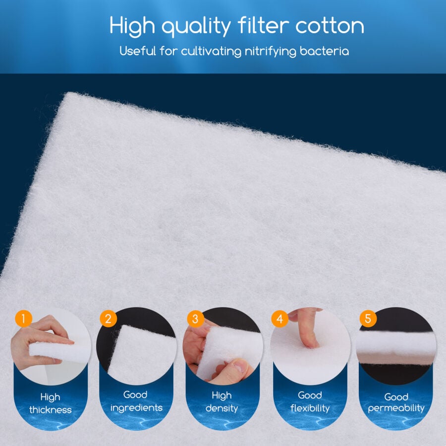 Nobleza Filtro Esponja Blanco de Alta Densidad para acuarios thumbnail
