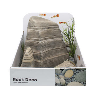 ICA Rock Deco Gris decoración para acuarios