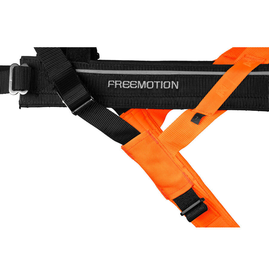 Non-stop dogwear Freemotion Arn&eacute;s Negro y Naranja para perros, , large Imagen numero 4
