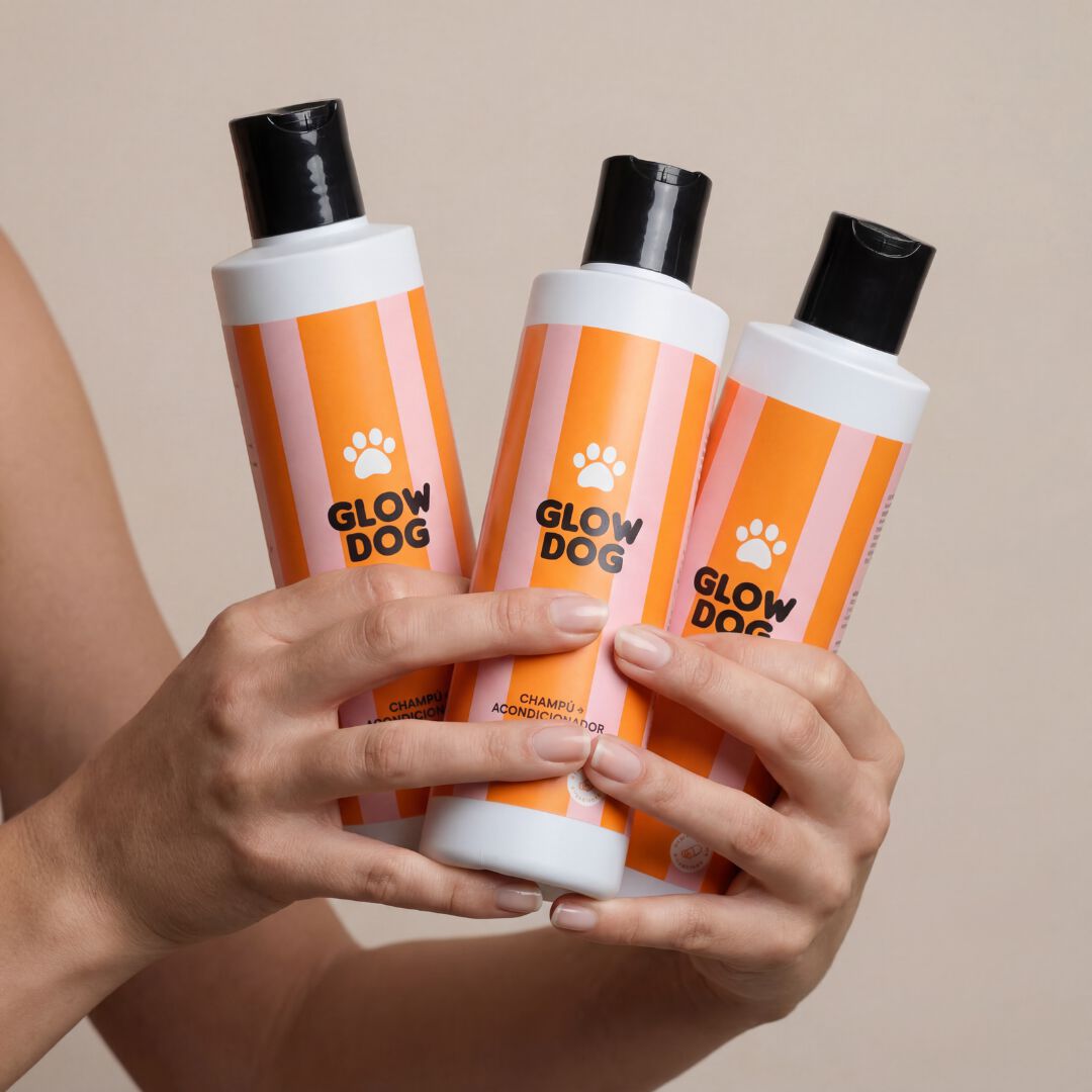 Glow Dog Champ&uacute; y Acondicionador 2 en 1 para perros &middot; Pelo suave y brillante &middot; F&aacute;cil cepillado &middot; Con Vitamina E y Lanolina &middot; Sin parabenos &middot; Uso frecuente &middot; Todo tipo de pelaje &middot; 200 ml, , large Imagen numero 5