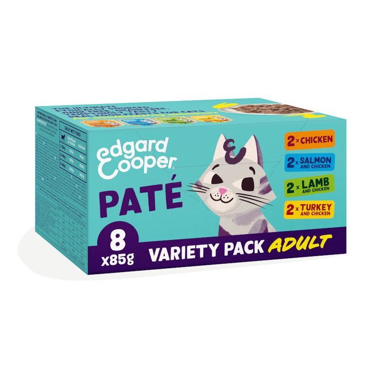 Edgard & Cooper Tarrina en Paté para gatos – Multipack, , large image number null