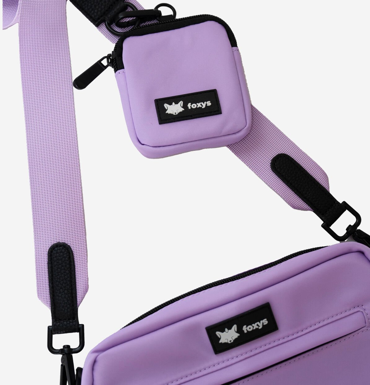 Foxys Bolso de paseo Foxymom Lila para perros thumbnail