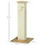 PawHut Poste Rascador para Gatos Rascador para Gatos de 80 cm Árbol para Gatos con Poste de Sisal y Bola Colgante para Interiores 38x38x80 cm Roble, , large indicador imagen numero 3
