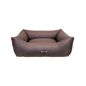 YAGU DESCANSO CUNA DESENFUNDABLE IMPERMEABLE MARRON (T-3  74 x 60 x 21 CM)